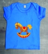 Babyshirt Schaukelpferd 1
