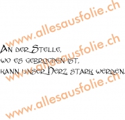 An der Stelle, wo es gebrochen ist, kann unser Herz stark werden 2