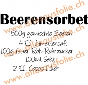 Beerensorbet