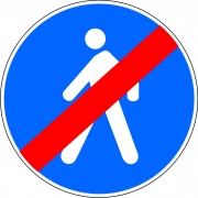 Ende Fussgänger