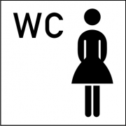 WC Frau