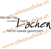 Wer den Tag mit einem beginnt 2