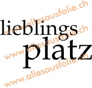 lieblings platz