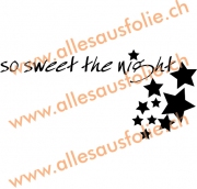 so sweet the night
