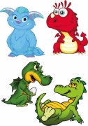 Monster und Drachen