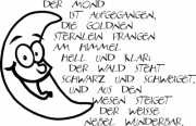 Der Mond ist aufgegangen...