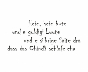 Heie, heie bute...