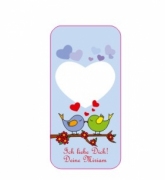 I Phne 5 Hardcover Kissing Birds